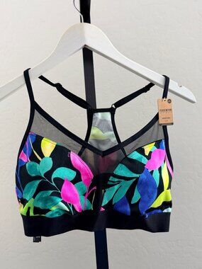 New! PINK Victoria Secrets Ultimate Lightly Lined Sports Bra sz L